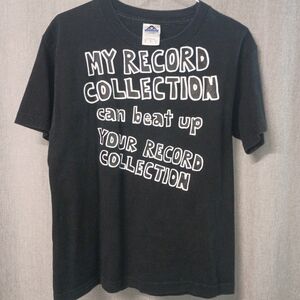 AAA Youth Size M Black Short Sleeve T-shirt 100%Cotton